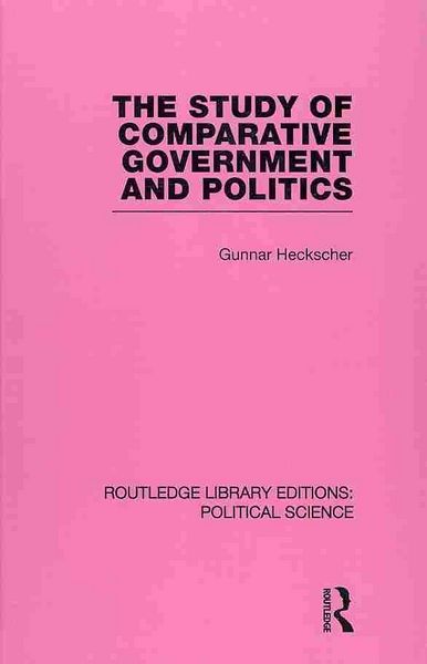 Produktbild: Heckscher, G: Study of Comparative Government and Politics (