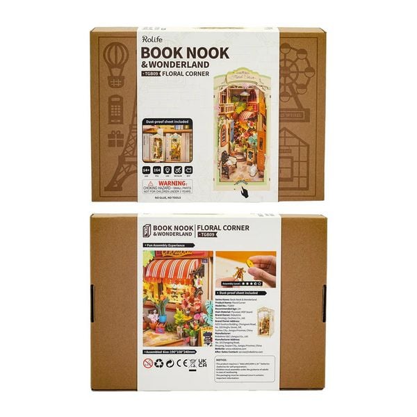 Produktbild: Book Nook DIY B&uuml;cherecke  Floral Corner