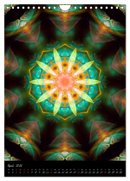 Produktbild: Mandala - Esoterik & Meditation (Wandkalender 2026 DIN A4 hoch), CALVENDO Monatskalender
