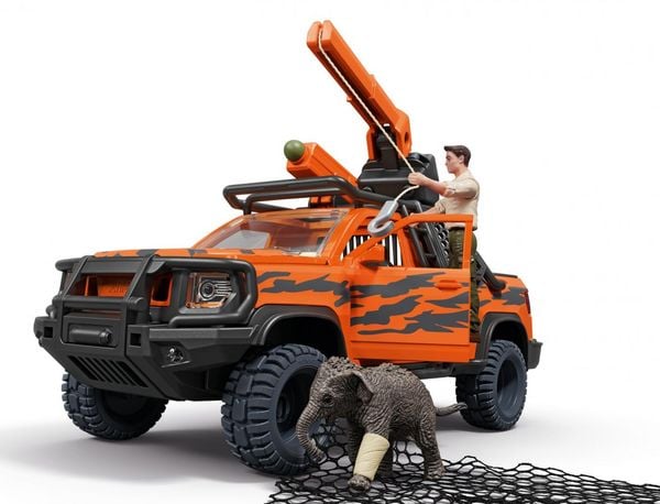 schleich Wild Life Abenteuerfahrzeug im Dschungel