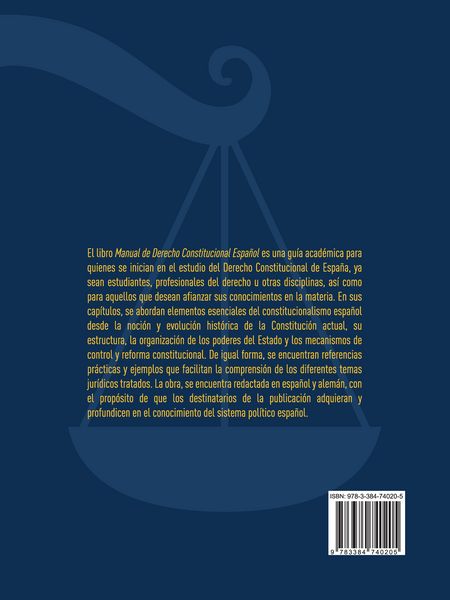 Produktbild: Manual De Derecho Constitucional Espa&ntilde;ol En Clase De Espa&ntilde;ol Jur&iacute;dico