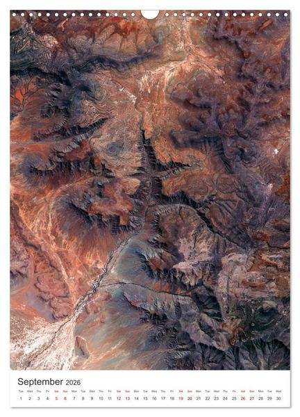 Produktbild: Earth from Space (Wall Calendar 2026 DIN A3 portrait), CALVENDO 12 Month Wall Calendar