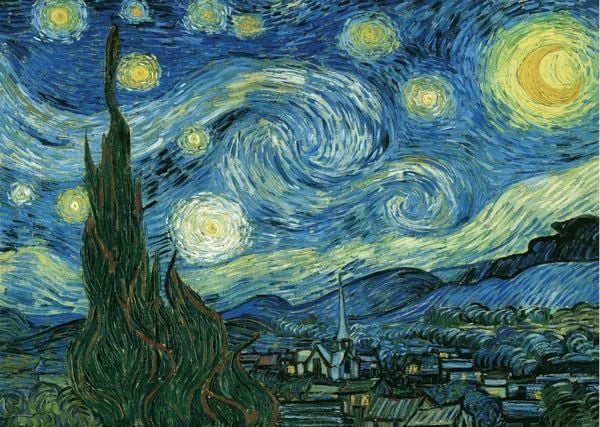 Produktbild: Sternennacht von Vincent van Gogh 1000 Teile