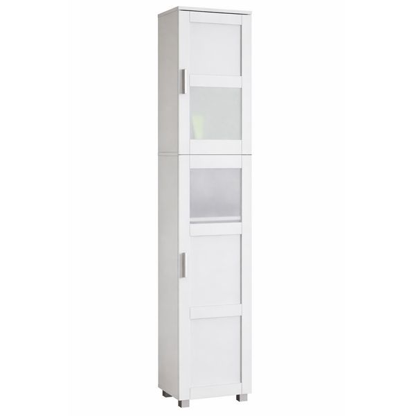 Produktbild: Holz Badm&ouml;bel Badschrank Hochschrank Nilari