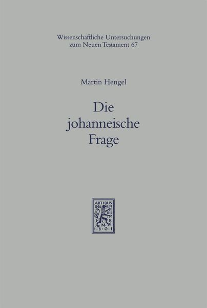 Produktbild: Die johanneische Frage