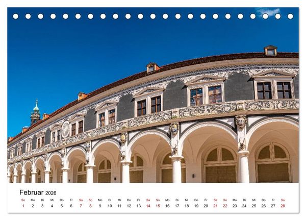 Produktbild: Dresden, Atmosph&auml;re der Altstadt (Tischkalender 2026 DIN A5 quer), CALVENDO Monatskalender