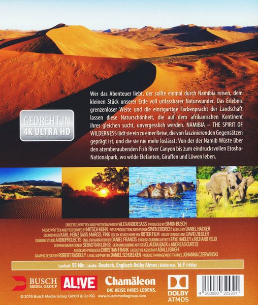 Produktbild: Namibia - The Spirit of Wilderness