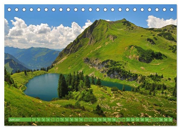 Produktbild: Wo Bayern am sch&ouml;nsten ist (Tischkalender 2027 DIN A5 quer), CALVENDO Monatskalender