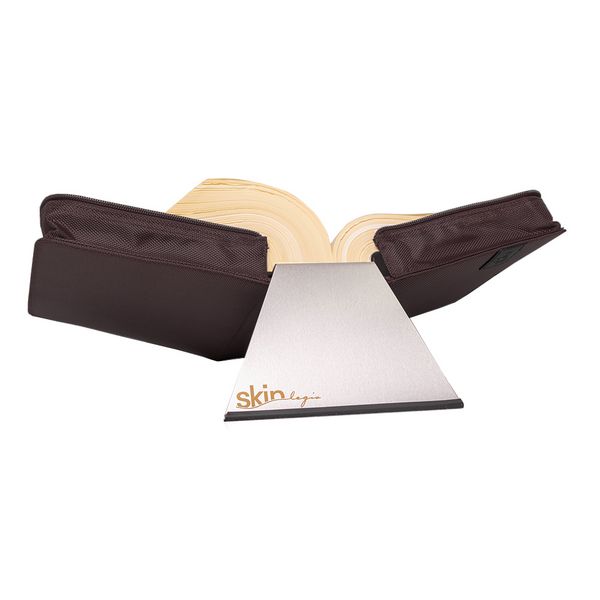 Produktbild: Buchh&uuml;llen-Tasche mit Buchst&uuml;tze