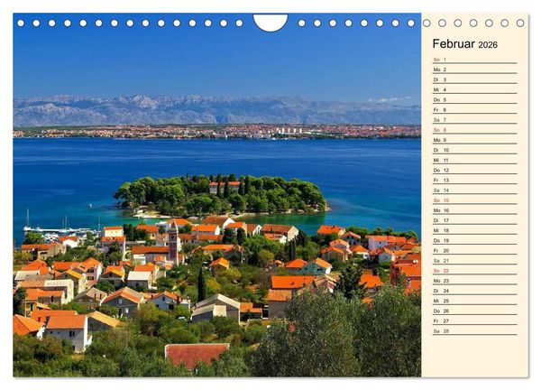 Produktbild: Zadar und Norddalmatien (Wandkalender 2026 DIN A4 quer), CALVENDO Monatskalender