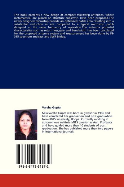Produktbild: Performance Improvement of RMPA by Artificial meta-material structure
