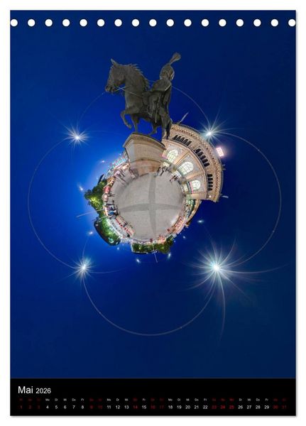 Produktbild: Planet Hannover (Tischkalender 2026 DIN A5 hoch), CALVENDO Monatskalender