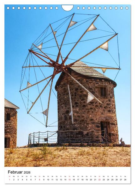 Produktbild: Die Windm&uuml;hle - Eindr&uuml;cke und Momente (Wandkalender 2026 DIN A4 hoch), CALVENDO Monatskalender