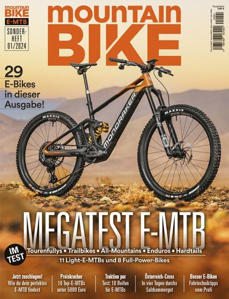 MountainBIKE - E-Mountainbike 01/2024, Taschenbuch von , Motorbuch Verlag, 978-3-613-32197-7