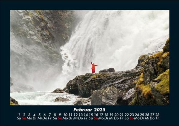 Produktbild: Wasserf&auml;lle 2025 Fotokalender DIN A5