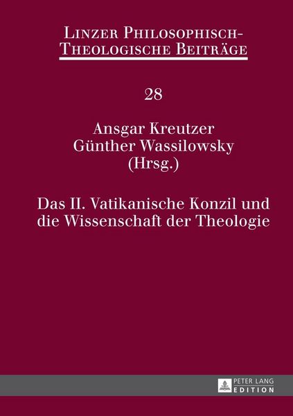 Produktbild: Das II. Vatikanische Konzil und die Wissenschaft der Theologie