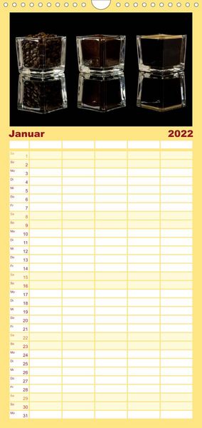 Produktbild: Familienplaner Ver&auml;ndertes (Wandkalender 2022 , 21 cm x 45 cm, hoch)