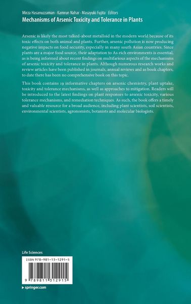 Produktbild: Mechanisms of Arsenic Toxicity and Tolerance in Plants