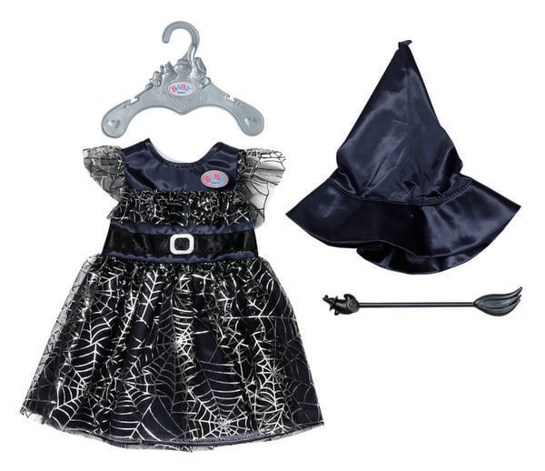 Produktbild: Zapf Creation BABY born Puppenkleidung Hexenkleid schwarz 43cm