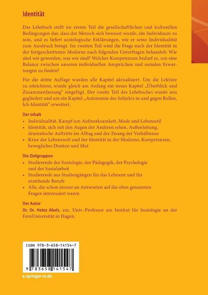 Produktbild: Identit&auml;t