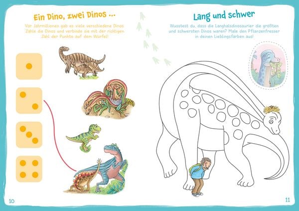 Produktbild: WAS IST WAS Meine Welt Mach mit! Dinos