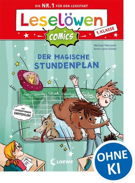 Produktbild: Lesel&ouml;wen Comics 1. Klasse - Der magische Stundenplan