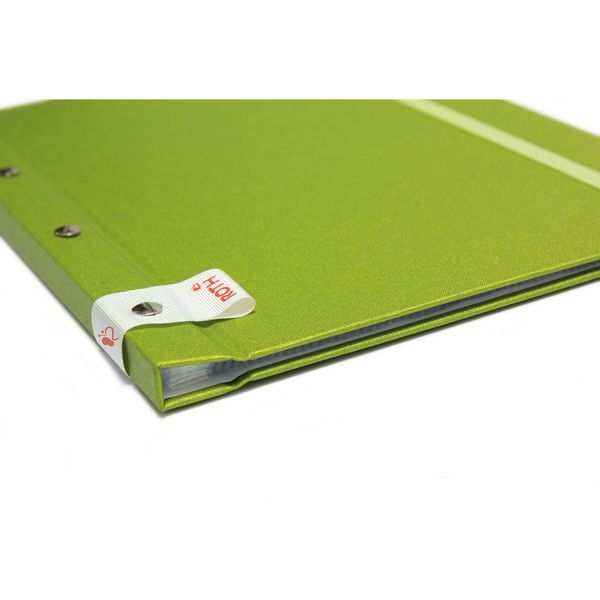 Produktbild: Zeugnismappe Metallium green