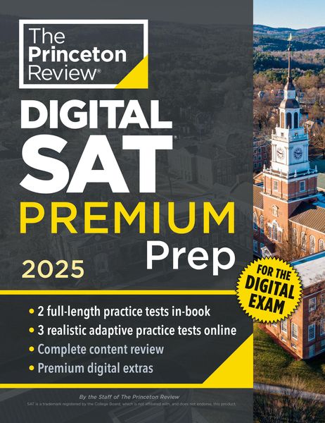 Produktbild: Princeton Review Digital SAT Premium Prep, 2025