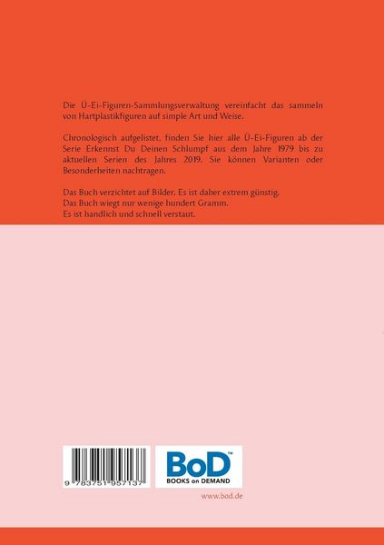 Produktbild: Die &Uuml;-Ei - Sammlungsverwaltung