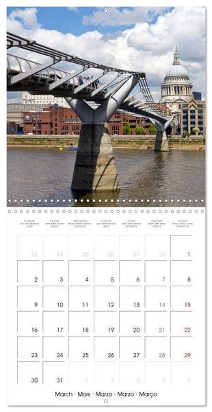 Produktbild: LONDON Sightseeing (Wall Calendar 2026 12 &times; 12 Inch) CALVENDO 12 Month Wall Calendar