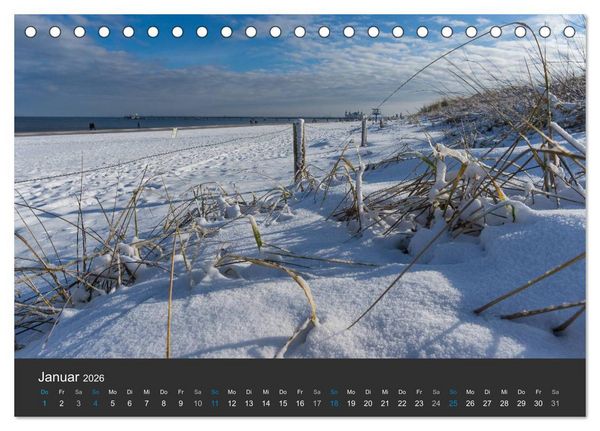 Produktbild: Usedom-Fotografie.de (Tischkalender 2026 DIN A5 quer), CALVENDO Monatskalender