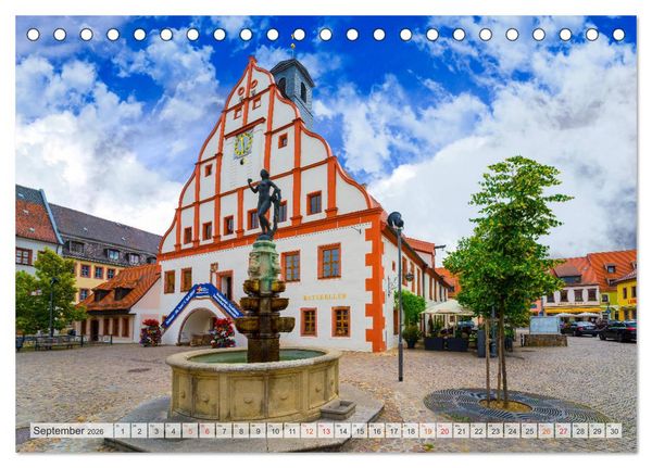 Produktbild: Grimma Impressionen (Tischkalender 2026 DIN A5 quer), CALVENDO Monatskalender
