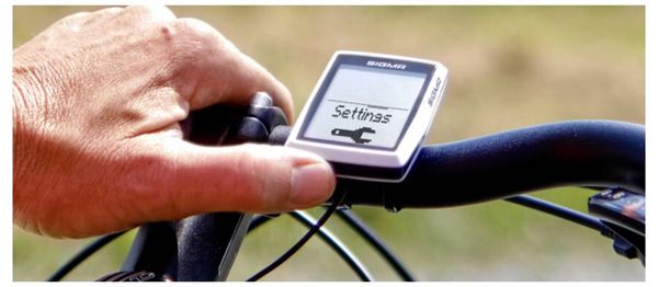 Produktbild: Sigma BC 12.0 WR Fahrradcomputer Kabel&uuml;bertragung mit Radsensor