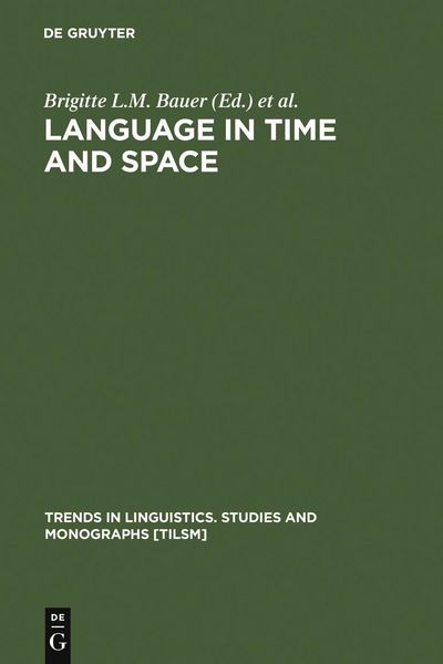 Produktbild: Language in Time and Space