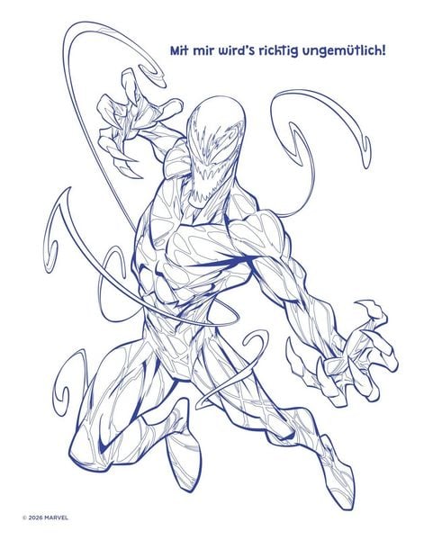 Produktbild: Mein Magnet-Malbuch Spider-Man