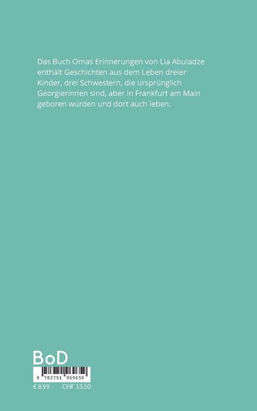 Produktbild: Omas Erinnerungen
