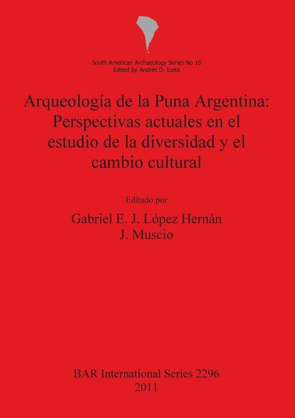 Produktbild: Arqueolog&iacute;a de la Puna Argentina