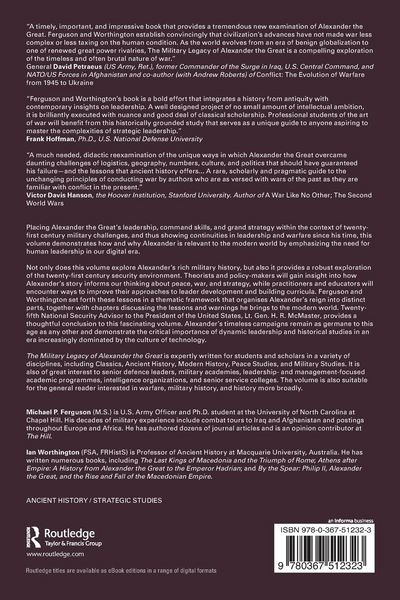 Produktbild: The Military Legacy of Alexander the Great