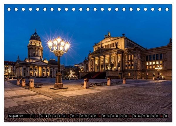 Produktbild: Berlin - Bilder einer Metropole (Tischkalender 2026 DIN A5 quer), CALVENDO Monatskalender