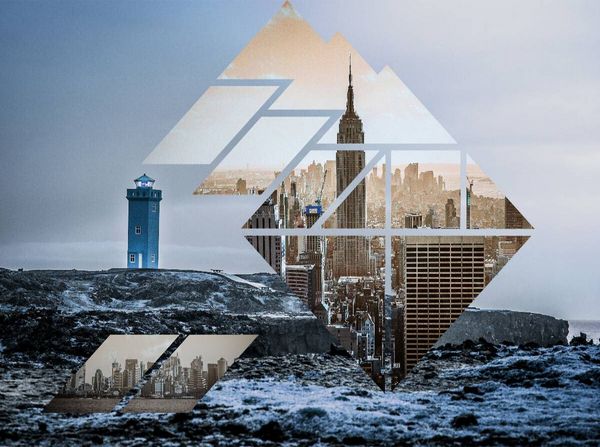 Produktbild: Polyscape - Landscape and Cityview (Puzzle)
