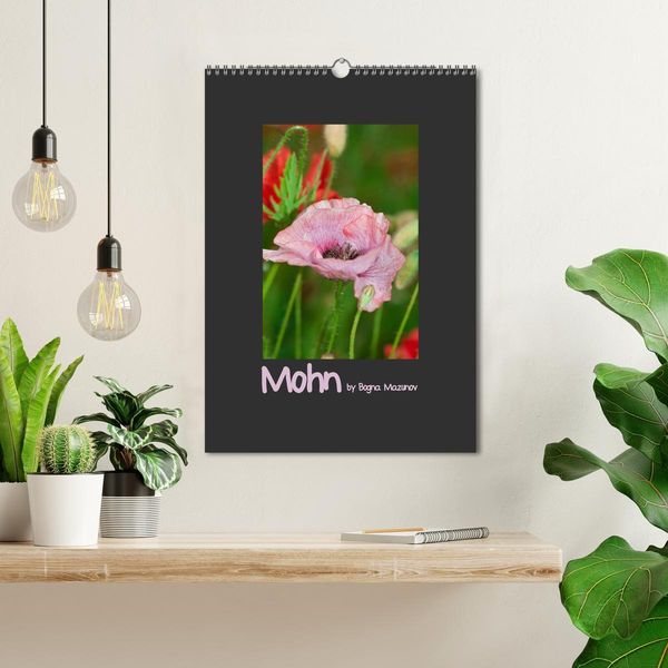 Produktbild: Mohn (Wandkalender 2026 DIN A3 hoch), CALVENDO Monatskalender