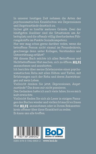 Produktbild: Hilfe. Ein Erlebnisbericht einer psychosomatischen Reha