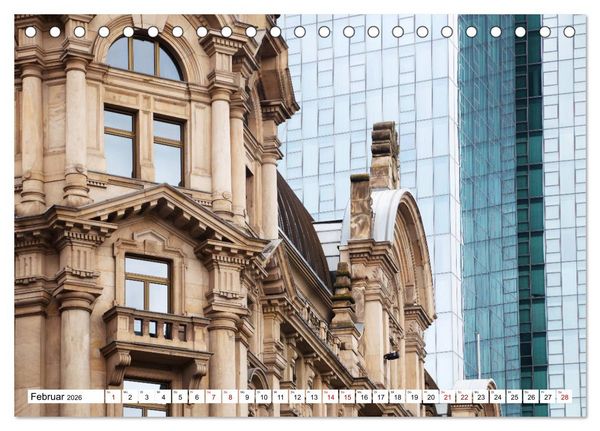 Produktbild: Architektonische Zeitspr&uuml;nge (Tischkalender 2026 DIN A5 quer), CALVENDO Monatskalender