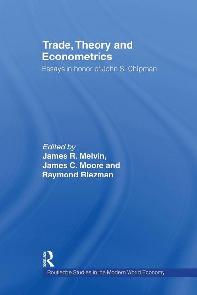 Produktbild: Trade, Theory and Econometrics