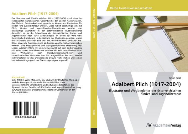 Adalbert Pilch (1917-2004), Taschenbuch von Katrin Riedl, AV Akademikerverlag, 9783639466348