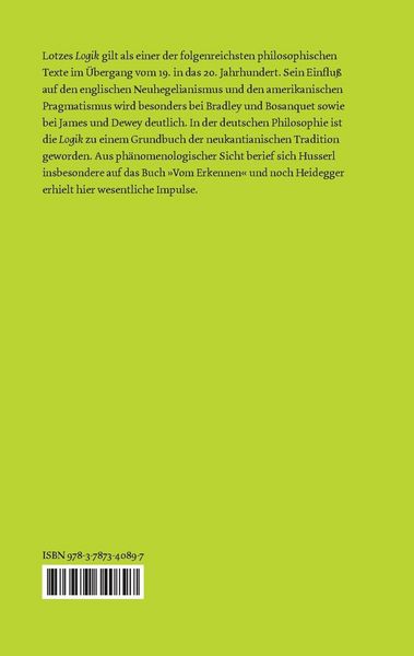 Produktbild: Logik. Drittes Buch. Vom Erkennen