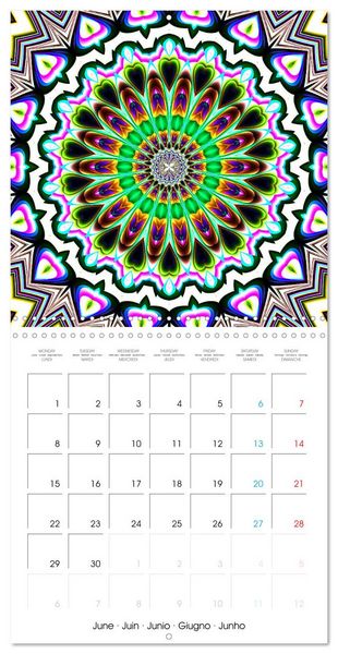 Produktbild: Invitation au voyage introspectif (Calendrier mural carr&eacute; 2026 30x30 cm) Calendrier double avec une page pour vos prises de notes