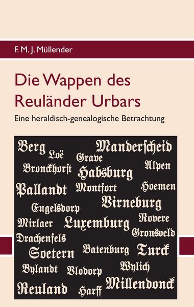 Produktbild: Die Wappen des Reul&auml;nder Urbars