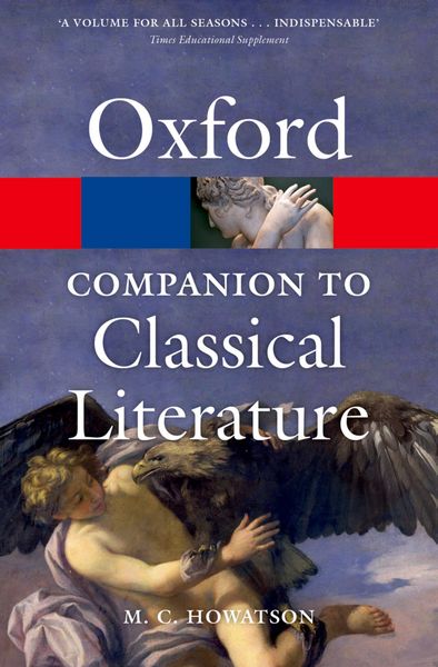 Produktbild: The Oxford Companion to Classical Literature