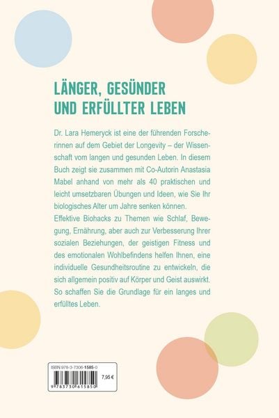Produktbild: Longevity. Das Praxisbuch f&uuml;r ein langes Leben. Grundlagen und Techniken